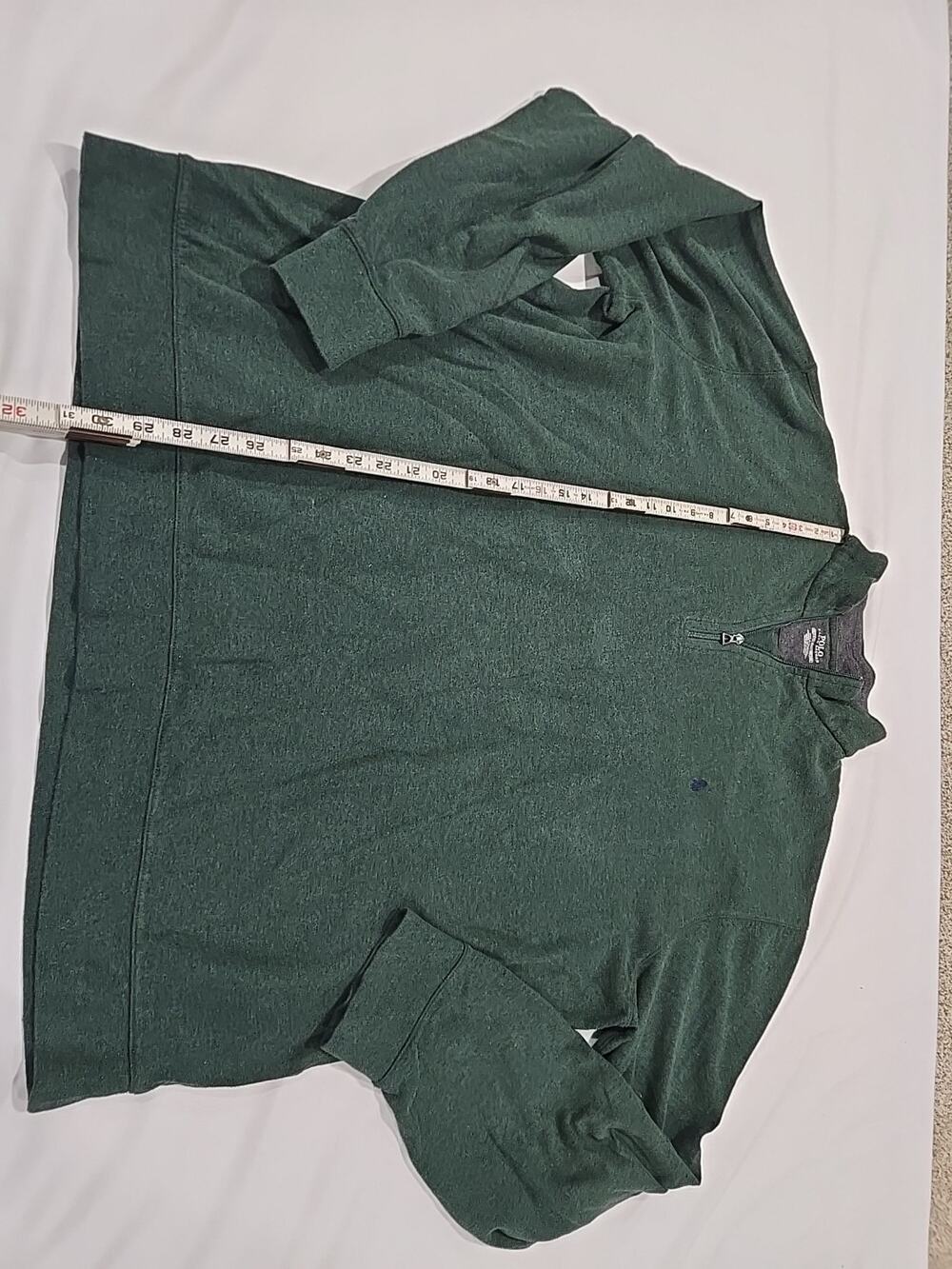 Ralph Lauren Quarter Zip Men’s 2XLT Performance Pullover Green Mock Neck